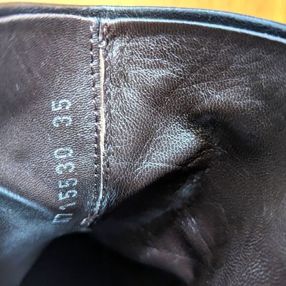 AGL Studded Boots 5 Moto Rock Rebel Punk Grunge Whimsigoth Dark Academia Boho - Picture 2 of 12